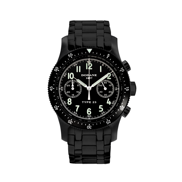 Black PVD stainless steel strap